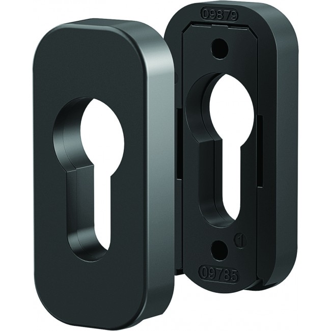 Visuel - QUAD - Jeu de rosaces étroites - Clé i - Noir 9005M_11531.jpg VACHETTE