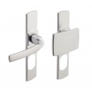 Poignée de porte sur plaques palières - aluminium - Artis VACHETTE