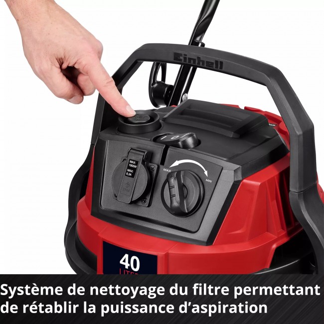 Aspirateur eaux et poussières - 40L - 1150W - classe L - TE-VC 4090 SACL 7.jpeg EINHELL