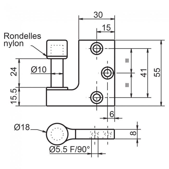 Fiche-porte-verre-chrome-velours-8914-metalux-schema.jpg MÉTALUX