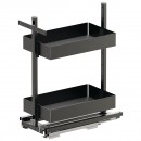 Kit rangement de placard coulissant Sub Larder Essentio anthracite Vauth Sagel