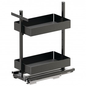 Kit rangement de placard coulissant Sub Larder Essentio anthracite Vauth Sagel