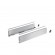 Kit profils côtés AvanTech YOU tiroir simple hauteur 101mm - argent