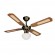 Ventilateur de plafond avec globe luminaire - diamètre 107 cm - Bali