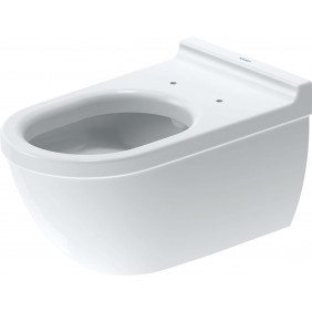 Cuvette WC suspendue design - à fond creux - Starck 3 Durafix DURAVIT