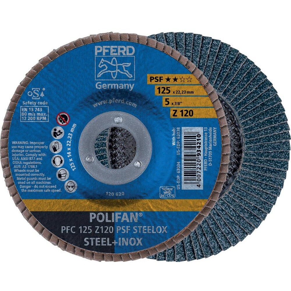 Disques abrasifs pour ponceuse à disque PON305 - Grain 60 LEMAN