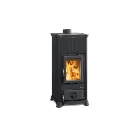 Poêle à bois en fonte émaillée - 6,5 kW - Emiliana Steel LA NORDICA EXTRAFLAME