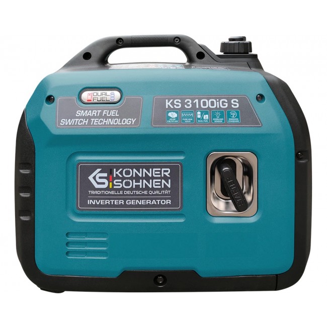Groupe électrogène Inverter à essence:gaz - 3,1 kW - 230V - KS 3100iG S - Bricozor 11.jpeg KONNER & SOHNEN