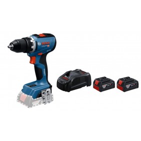 Perceuse visseuse sans fil GSR 18V-65- 06019N3200 + 2 batteries PRO GBA 18V 4.0Ah + chargeur PRO BOSCH