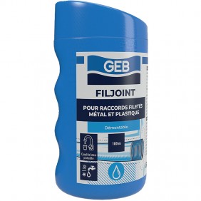 Fil d'étanchéité (filasse nylon silicone) : bobine 100 m GEB