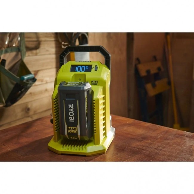 Chargeur ultra rapide à variateur de courant 36V 10,0 A - RY36C10A - Bricozor 4.jpeg RYOBI