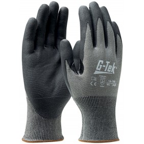 Gants anticoupure enduits nitrile G-tek 16-786 jauge 18 - 12 paires PIP