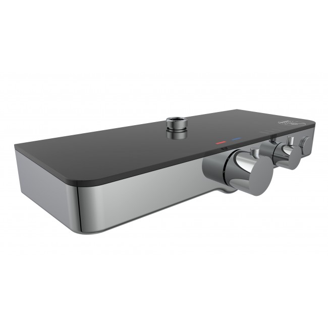 Ensemble de douche - avec tablette verre anthracite ou blanc - Ocean 12.jpg SCHÜTTE