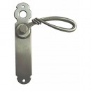 Poignées de porte sur plaques - vieux fer - Hématite - type 1910 BOUVET