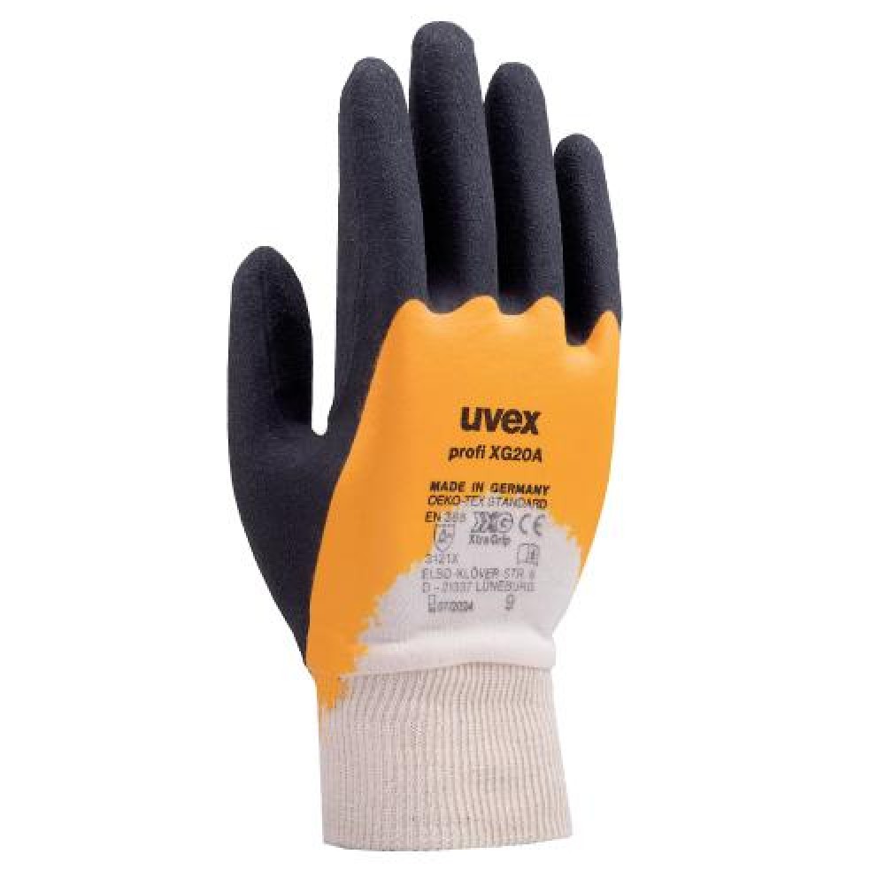 Gants de manutention - profi ergo XG20A - travail extérieur - 3 paires UVEX