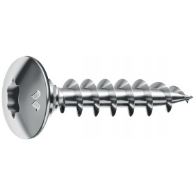 Vis de penture acier Panelvit® Chromiting® - tête bombée Torx MUSTAD