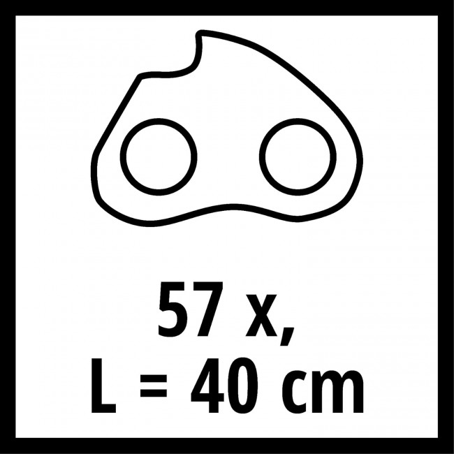 Chaîne de rechange - tronçonneuse - 40 cm EInhell 1.jpg EINHELL
