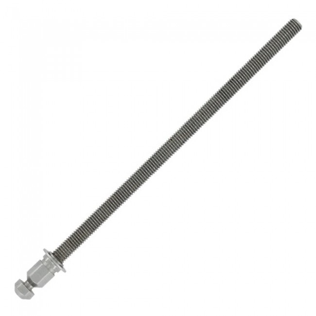 Barre Ronde En Nylon PA6 Diamètre 50 Mm - Longueur 350 Mm - Blanc Naturel - Pour Usinage, Bricolage