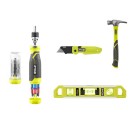 Pack tournevis à cliquet RHSDSMR35 + kit de maintenance et pose (38 pièces) RYOBI
