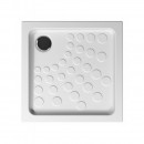 Receveur à poser extra-plat en céramique - 70 x 70 cm VITRA