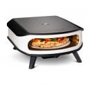 Four à pizza gaz 17" 8,0kW avec pierre rotative et thermomètre intégré COZZE
