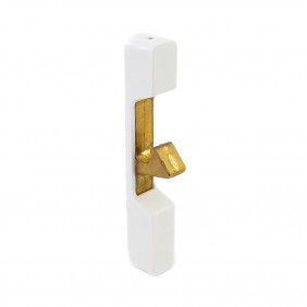 Gâche en applique pour serrure de portail PVC - GA TIRARD