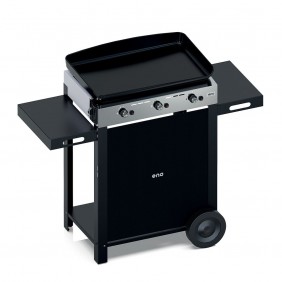 Plancha gaz 65cm inox sur chariot - Combo Initial 65 ENO