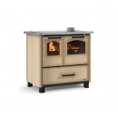 Cuisinière à bois - 7,5 kW - four de 41 L - Cappuccino - Family 4,5 LA NORDICA EXTRAFLAME