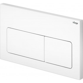 Plaque de commande WC double touche Visign for Style 5 - Blanc alpin VIEGA