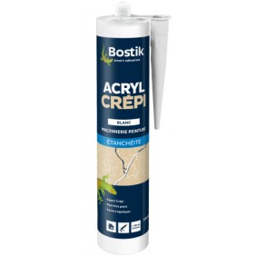 Mastic acrylique - joints et rebouchage - 300 ml - ACRYL CRÉPI BOSTIK