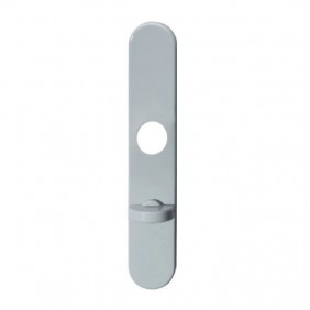 Plaques condamnation pour poignées de porte - polyamide blanc - 111 HEWI
