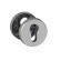 Rosace ronde pour poignée de porte - en inox 202 - LC