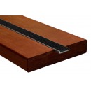 Insert minéral résine et granulats de marbre sur profil aluminium - 3m WATTELEZ