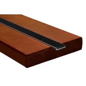 Insert minéral résine et granulats de marbre sur profil aluminium - 3m WATTELEZ