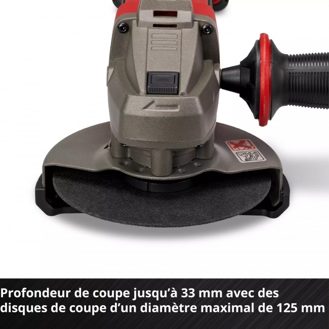 Meuleuse d’angle sans fil - TE-AG 18:125-2 Li (1x4,0 Ah) - Power X-Change - Bricozor 7.jpeg EINHELL