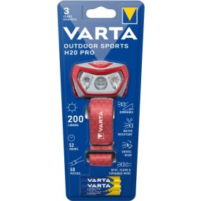 Lampe frontale gradable Outdoor Sports H20 Pro VARTA