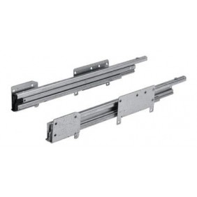 Coulisses pour tiroirs caisson office Quadro Duplex 45 HETTICH