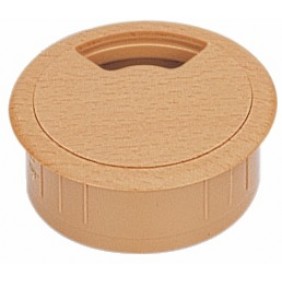 Passe-câbles rond en plastique - diamètre 60 mm HETTICH