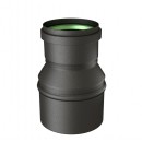 Réduction émail noir pour conduit pellets - joint fibre de verre TEN