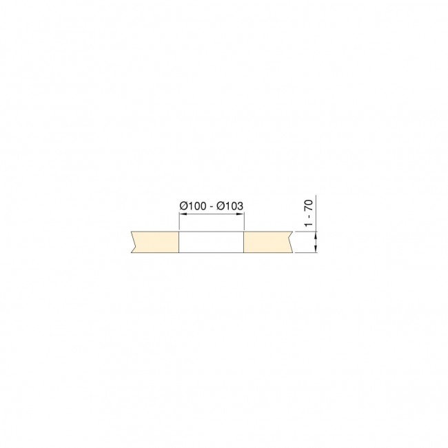 Schéma Multiprises à encastrer - rétractable - 5 prises - Vertikal Push 100 - Bricozor 1.jpeg EMUCA