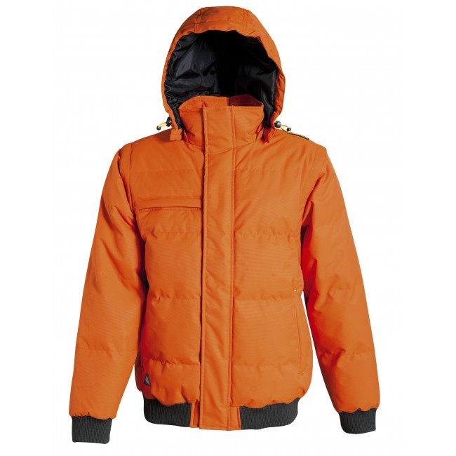 Blouson Randers matelassé 7 poches-capuche et manches amovibles- T.S DELTA PLUS