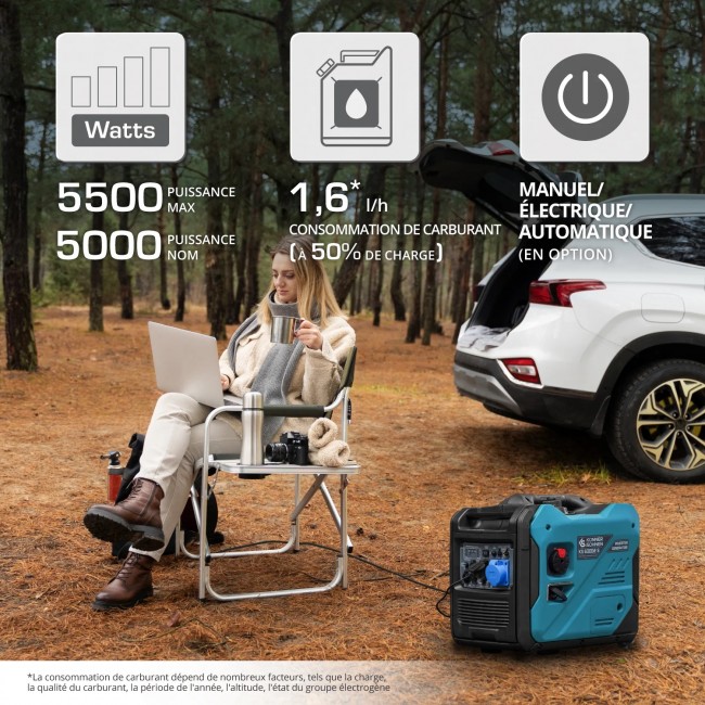 Groupe électrogène:onduleur - 5,5 kW - 230V - KS 6000iE S - Bricozor 1.jpeg KONNER & SOHNEN