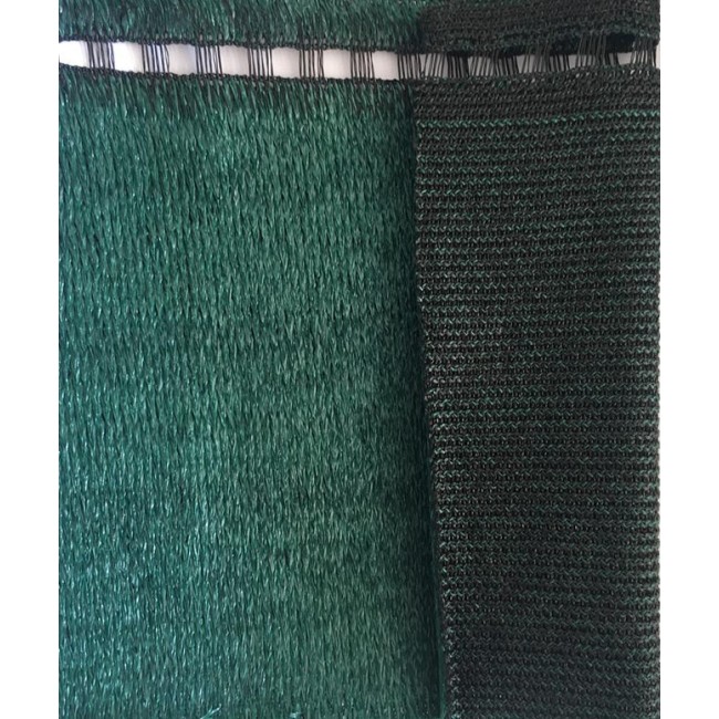 Brise vue - toile PEHD 300 gr - coloris vert-noir - Bricozor 1.jpeg JET7GARDEN