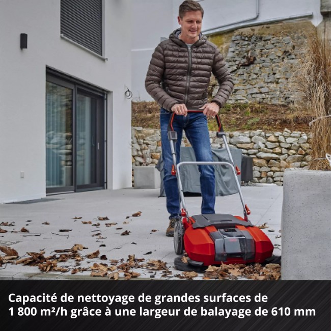 Balayeuse sans fil TE-SW 18:610 Li-Solo - Power X-Change - Bricozor 5.jpeg EINHELL