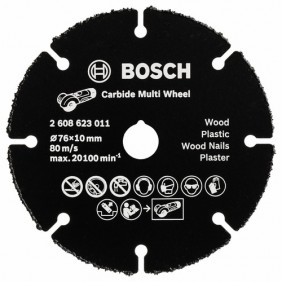 Disque carbure Multiwheel pour meuleuse GWS 12-76 V EC BOSCH