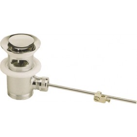 Vidage de lavabo et bidet laiton/PVC sortie 33/42 sans tirette BRICOZOR