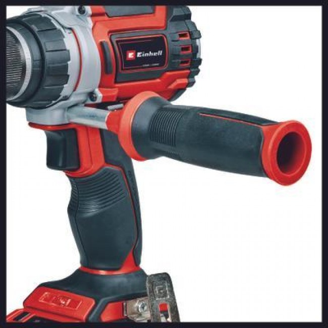 Einhell Professional Perceuse Visseuse à percussion sans fil TE-CD 18/50 Li-i BL Solo Power X-Change (Li-ion, 18V, moteur sans charbon, Couple 50 Nm) avec Chargeur et Batterie 2,5Ah