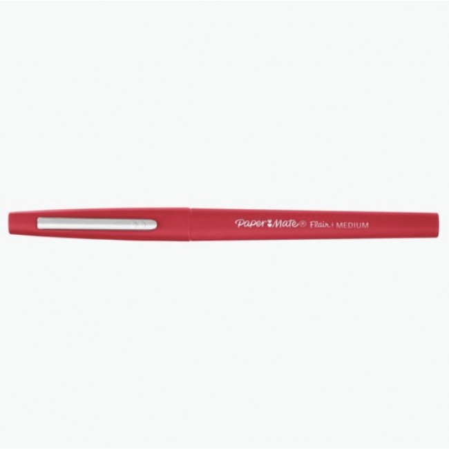 Stylo feutre - pointe moyenne - rouge - par 12 - PAPER MATE® - Bricozor 1.jpg PAPER MATE