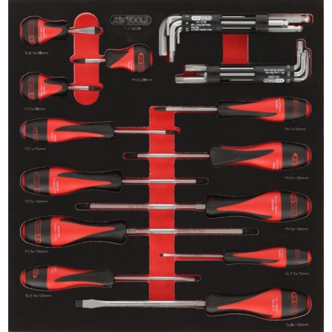Composition d'outils 3 tiroirs pour servante - 158 pièces - Bricozor 7.jpg KS TOOLS