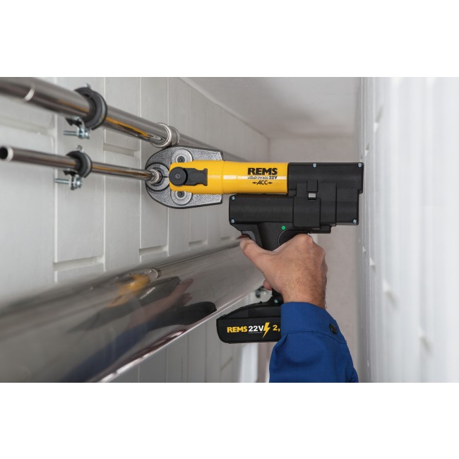 Pack sertisseuse radiale électrique sans fil Mini-Press 22V ACC + batterie, chargeur et coffret - Bricozor 1.jpg REMS